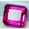 Square Cut 11 Carat Natural Sapphire Pink Loose Gemstone CERTIFIED Earring Size