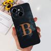 Initials Letter Pattern For Tecno Spark GO 1 Bumper Case Tecno Spark GO 2025 Soft TPU Coque Cover Capas Silicone Funda