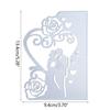 Wedding Invitation Metal Cutting Dies Stencils for DIY Scrapbooking Decorative Embossing Paper Card Photo Album Template