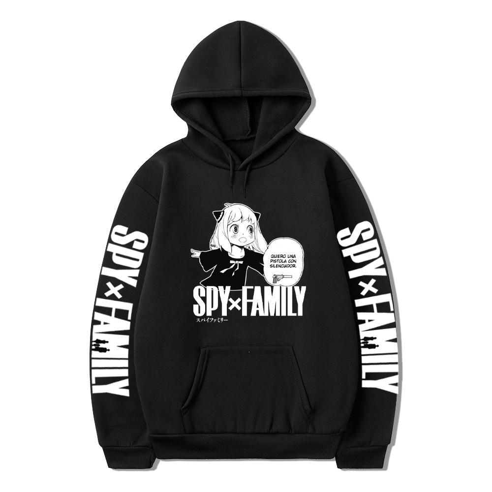 2026 Unisex SPY×FAMILY EU Size Peripheral Pattern Print Hoodie