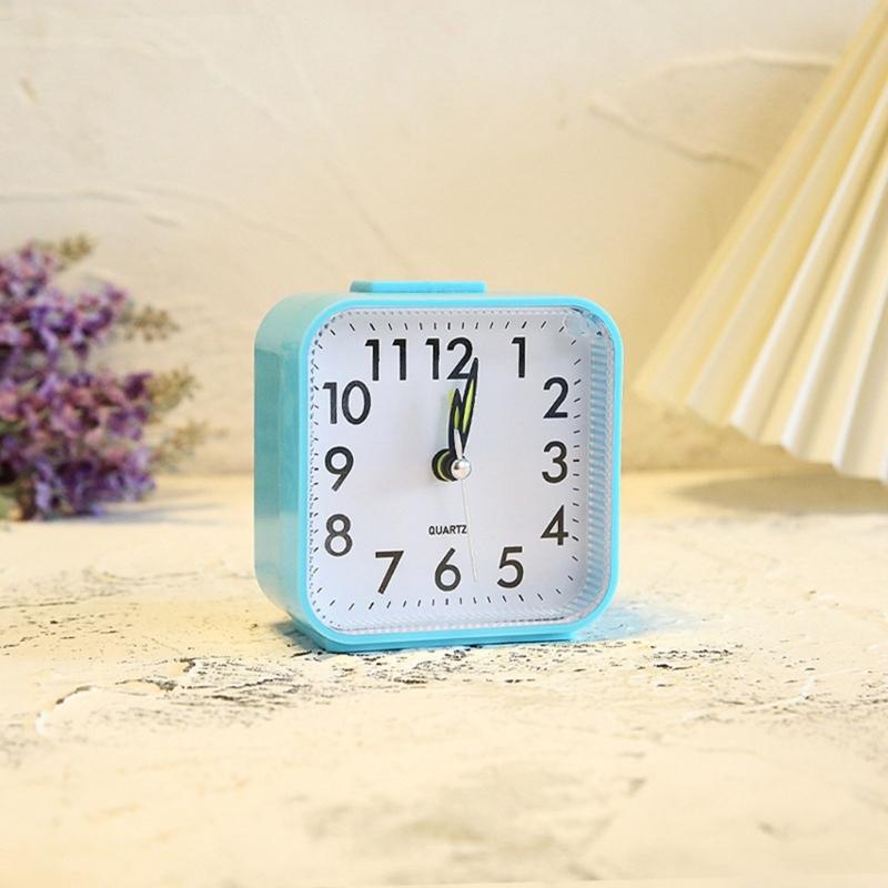 Multifunction Alarm Clock Light Glowing Led Light Ornament Crafts for School Office Dormitory Holiday Decoration