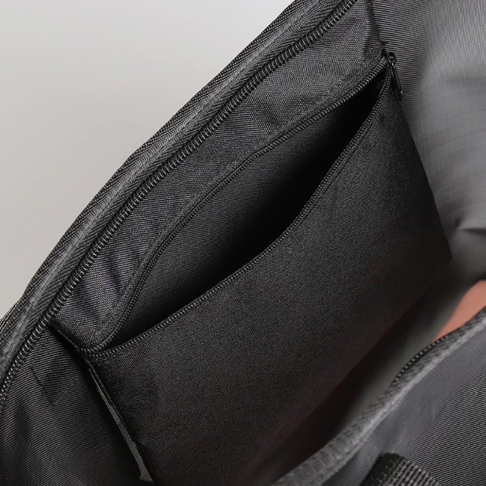 Black Storage Bag Mesh Yoga Shoulder Bag Portable Travel Toiletry Bag