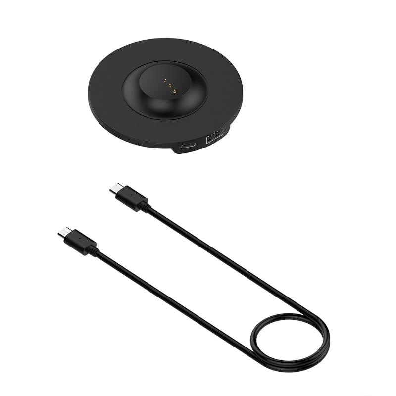 Type C Charging Holder with 1.5m USB C To USB C Fast Charge Cable Charger Dock for  Portable Home Speaker