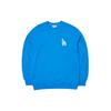 MLB X Disney Los Angeles Dodgers Donald Duck Cartoon Print Crewneck Sweatshirt Unisex Sweatshirt Blue 3AMTD1114-07BLS