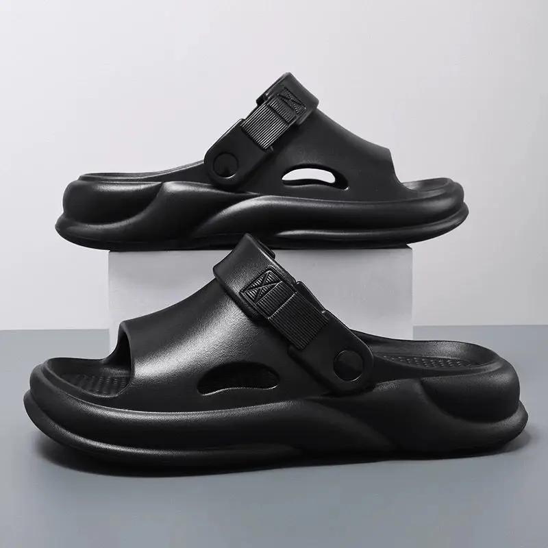 

Fashion Beach Men s Shoe Soft Sabot High Quality Fashion Designer Slides Luxury Rubber Low Price Eva Trend 2025 Elegant Fun Male Slipper 44-45