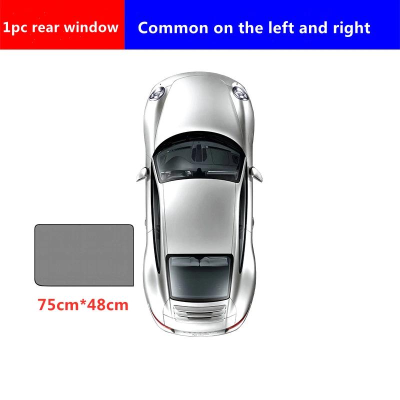 

1/2/4pcs Car Sun Shade Side Window Sunshade Cover UV Protect perspective mesh Universal car accessories Windows can open