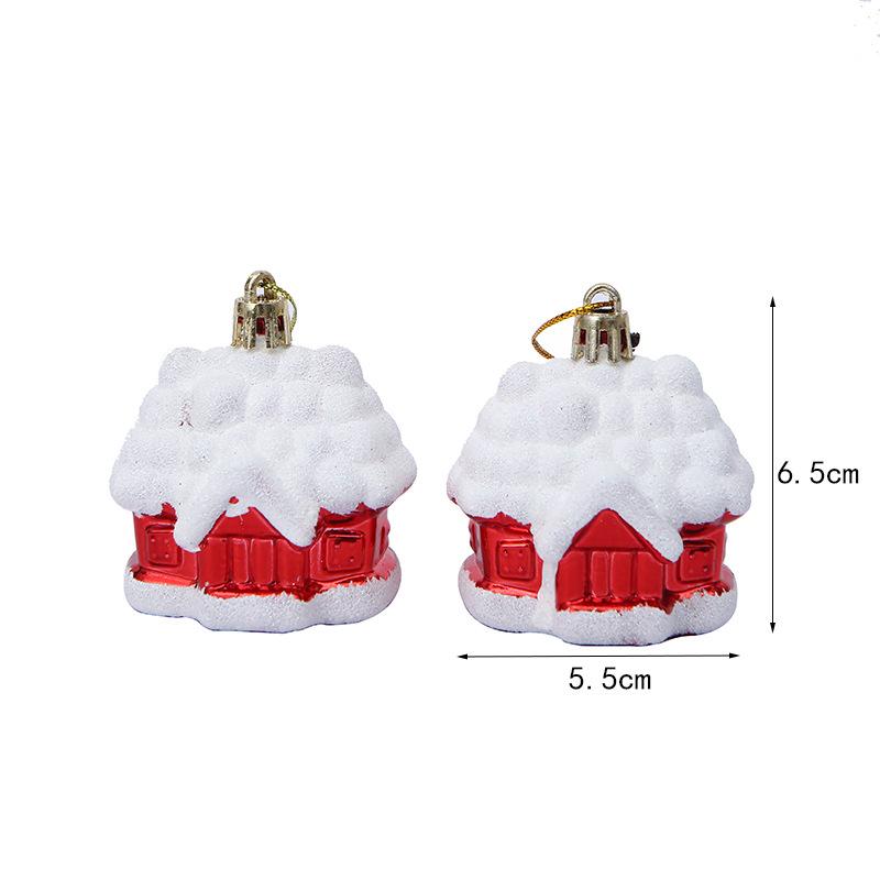 2pcs/set Christmas Tree Hanging Ornament Red White Candy Cane Pendant Navidad Home Xmas Gifts New Year Christmas Decor 2025
