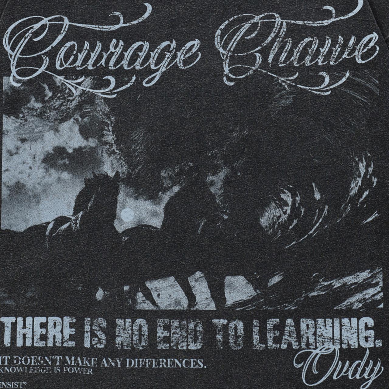 2024 Уличная футболка унисекс с изображением диких лошадей галопом — фото 3