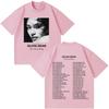Olivia Dean Art of Loving Tour 2026 T-shirt Graphique Hommes Femmes Hip-hop Vintage T-shirts Amples Décontractés Coton Surdimensionné T-shirts