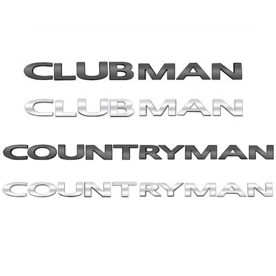Letras Metálicas Originales Emblema Insignia Maletero Trasero Pegatina Para MINI Cooper S R60 F60 Countryman JCW Clubman Paceman