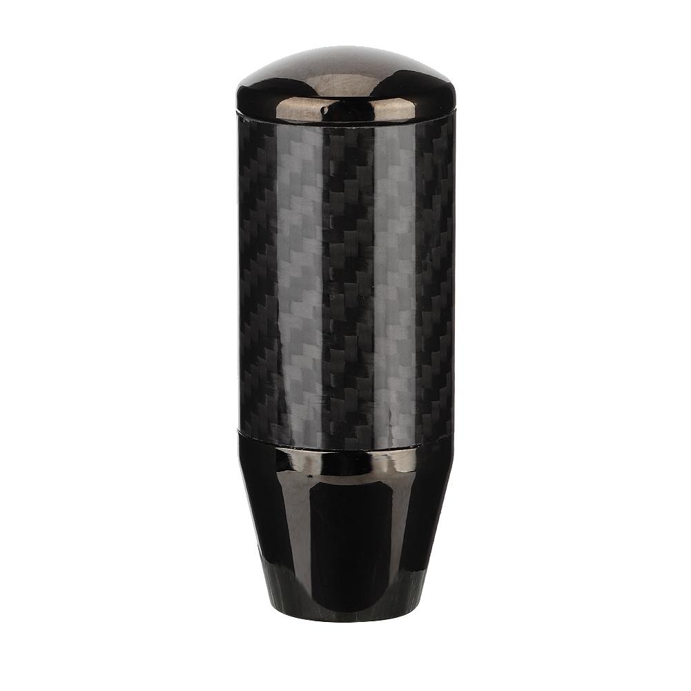 

Universal Aluminum Alloy Carbon Fiber Car Auto Manual Gear Shift Stick Knob Head Shifter