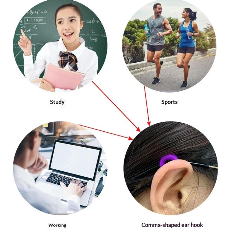 10Pcs Anti-Slip Silicone Ear Grip Glasses Eyeglasses Leg Ear Hook Stopper Bracket Fastener Accessories Temple Tip Eyewear Holder