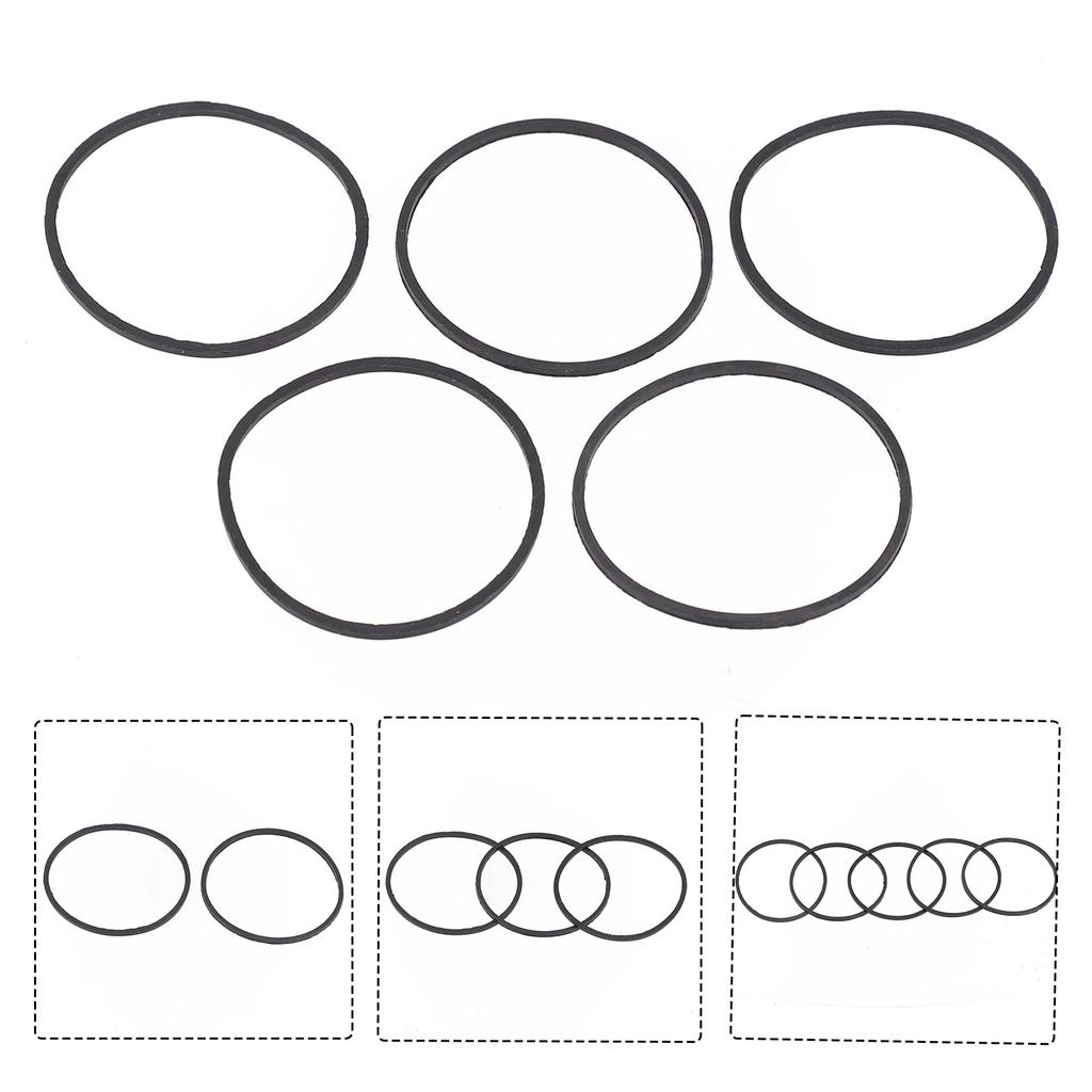 5pcs For Carb 693981 280492 Rubber Lawn Mower Accessories Gardening Parts Carburetor Float Bowl Gaskets O-Ring
