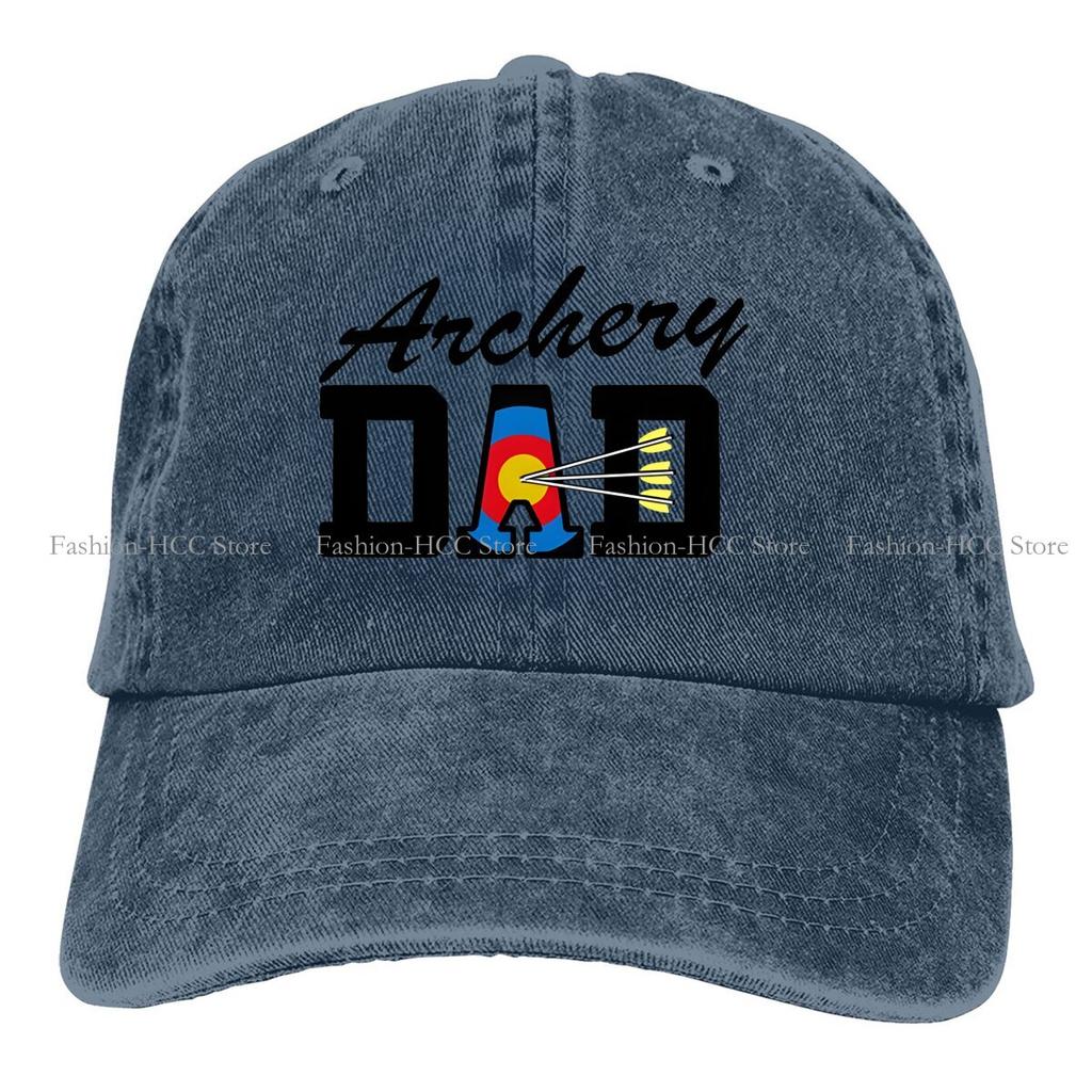 Dad Baseball Caps Peaked Cap Archery Sport Sun Shade Hats for Unisex Women