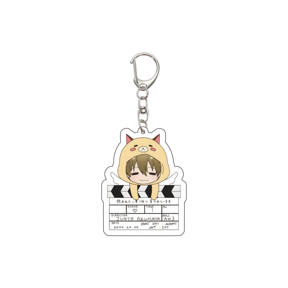 

55MM Anime TopFormTheSeries Keychain JYUNTA AZUMAYA/TAKATO SAIJYO/CHIHIRO AYAGI Key Chain Acrylic Model Plate Christmas Gifts 55mm