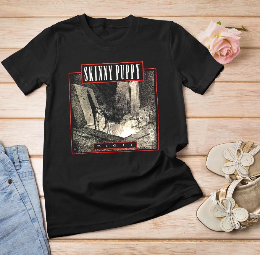 Skinny Puppy Dig it BAnd Music Unisex Short Sleeve T-shirt S-5XL S
