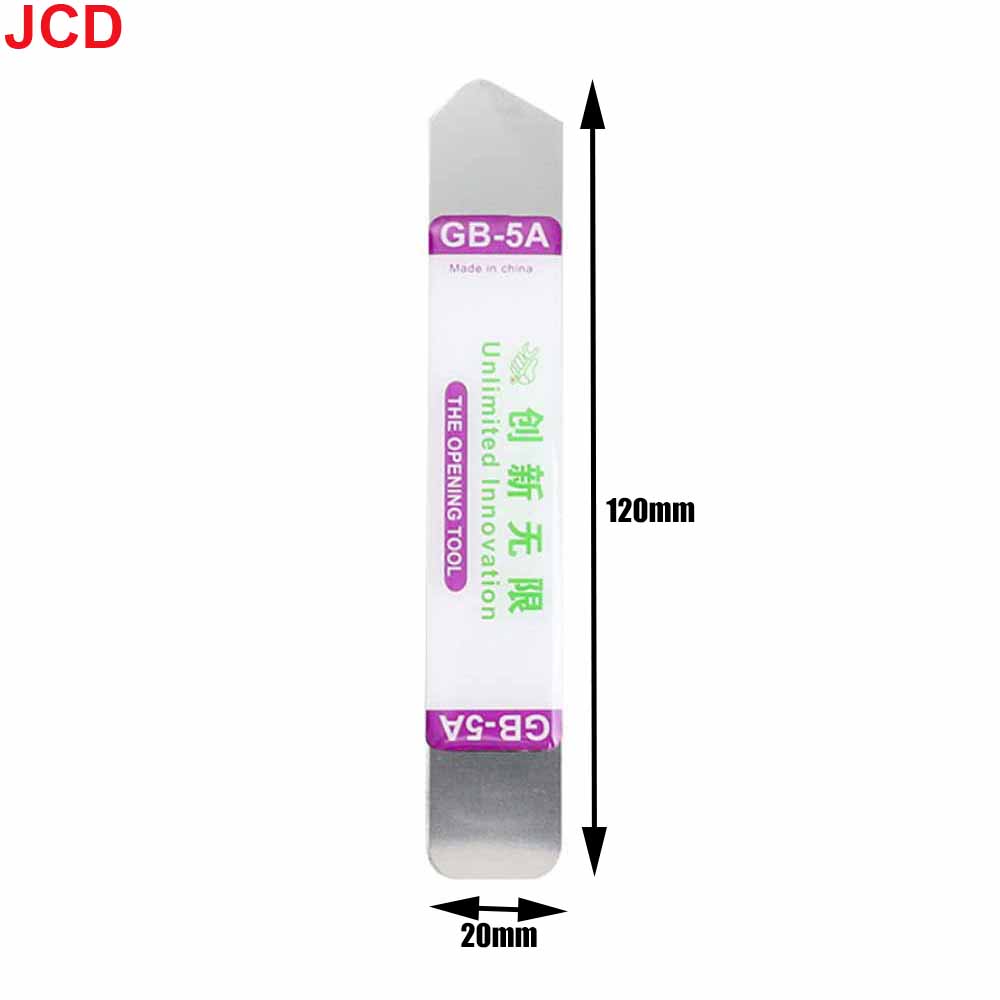 5pcs Piece Mobile IPad Phone Curved LCD Screen Spudger Opening Pry Card Tools Ultra Thin Flexible Mobile Phone Disassemble Steel