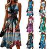 Women's Fashion Round Neck Sleeveless Casual Dress for Summer Everyday Wear