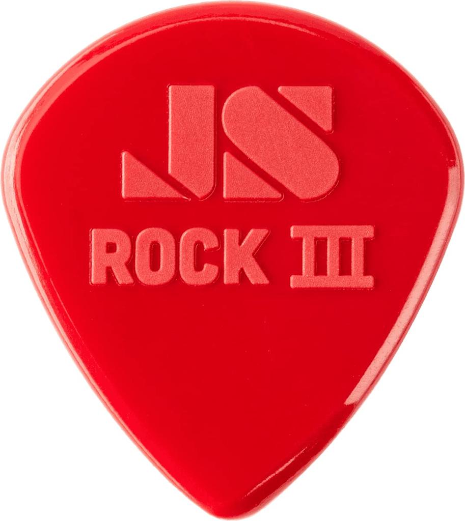 Jim Dunlop 570R138 Rock III Nylon Custom Jazz III Pack of 24 Picks,
