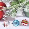 30pcs 6cm Christmas Tree Pendant Creative Hanging Ornament DIY Supplies Christmas Ball Set  Room