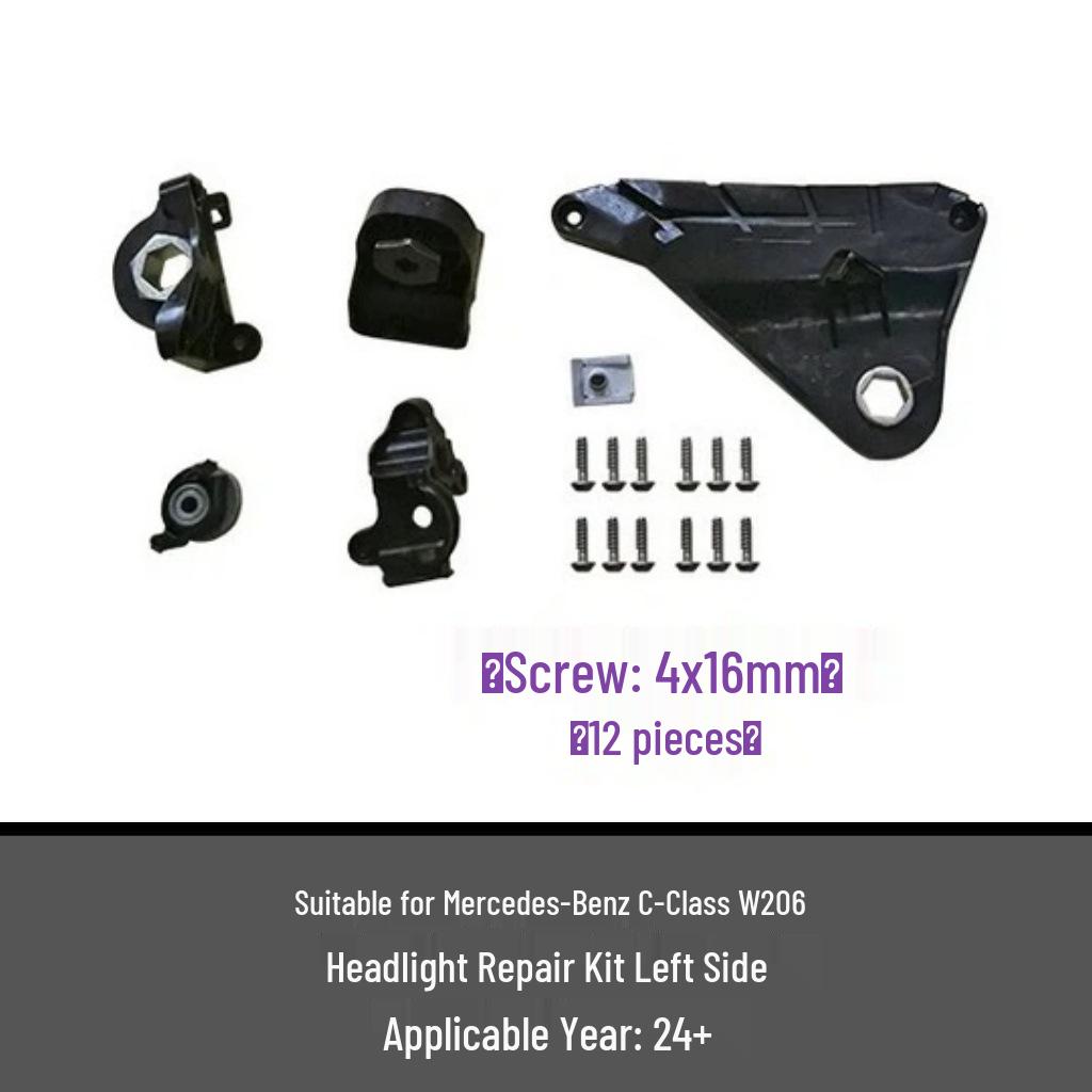 

Headlight Repair Kit for C-Class W206 (2024+), Parts A2068209700 & A2068209800