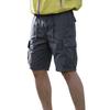 Men Vintage Shorts Cotton Multi Pocket Knee Length Cargo Shorts Streetwear Casual Outdoor Pants