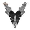 Diamin Neckline Collar Bowknot Sewing Applique Clothes Dress Decor