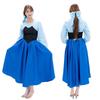 The Little Mermaid Ariel Cosplay Dress, Adult Anime Stage Performance Costume