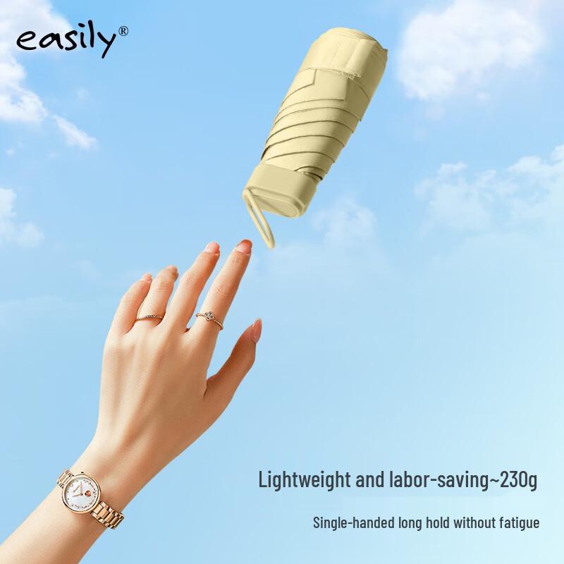 Easily Ultra-Light Compact Flat Pocket Umbrella