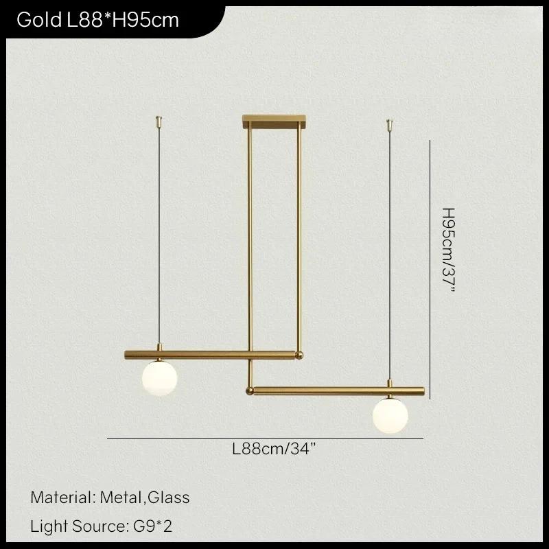 Simple Modern Minimalist Living Room Chandelier Linear Restaurant Pendant Light  Creative Shop Hanging Lamp for Home LED