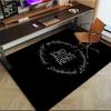 Lord of the Rings: A Fantasy Adventure Office Mat Home Decor Office Desk Chair Rugs Chair Carpet for Office Chair Mat Gift For Halloween & C