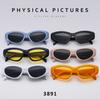 Fashion Classic Shades Eyeglasses Luxury Cat Eye Sun Glasses UV400 Custom Logo Designer Sunglasses Women Ins Trend Lentes De Sol