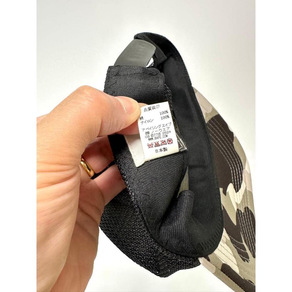 Used Early NIGO period APE BAPE camouflage cap 1st camo Ape