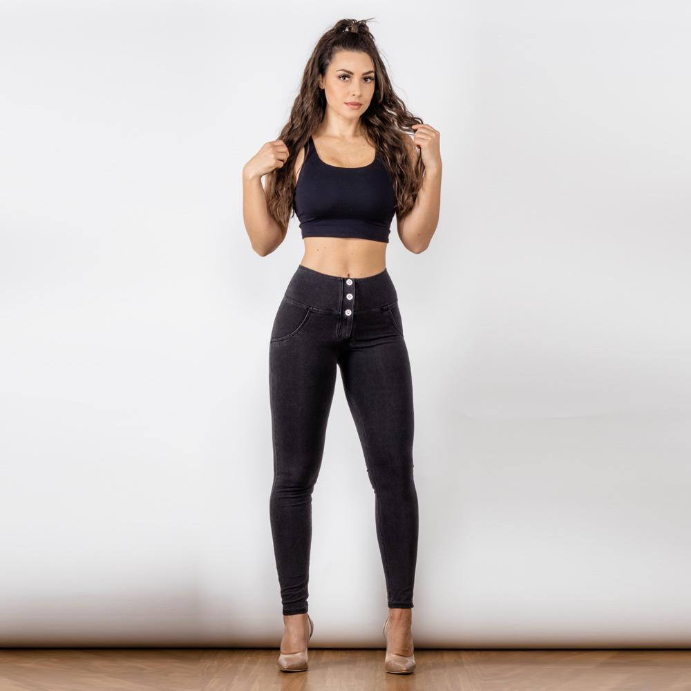 

Shascullfites Women s Peach Hip-Lifting Yoga Jeans XXL