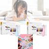 Paint Electric Spray Pen Airbrush Set Children 12 Felt Pens 19 Stencils Drawing
