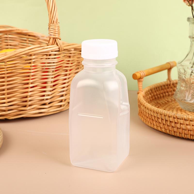 

1 шт. 320/500 мл прозрачная детская бутылка для воды пластиковая бутылка для сока бутылка для молока для животных бутылка для напитков с крышкой походная посуда для питья белый