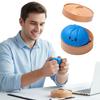 Dumpling Fidget Toy Stress Balls Squeeze Dough Ball Bun with Food Steamer Stretchy Desk Toys Party Favors Gifts for Kids & Adult
