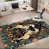 1pc Medieval fairy tale aesthetics unicorn Carpet Rug for Living Room Bedroom Home Sofa Decoration,Kids play Non-slip Floor Mat