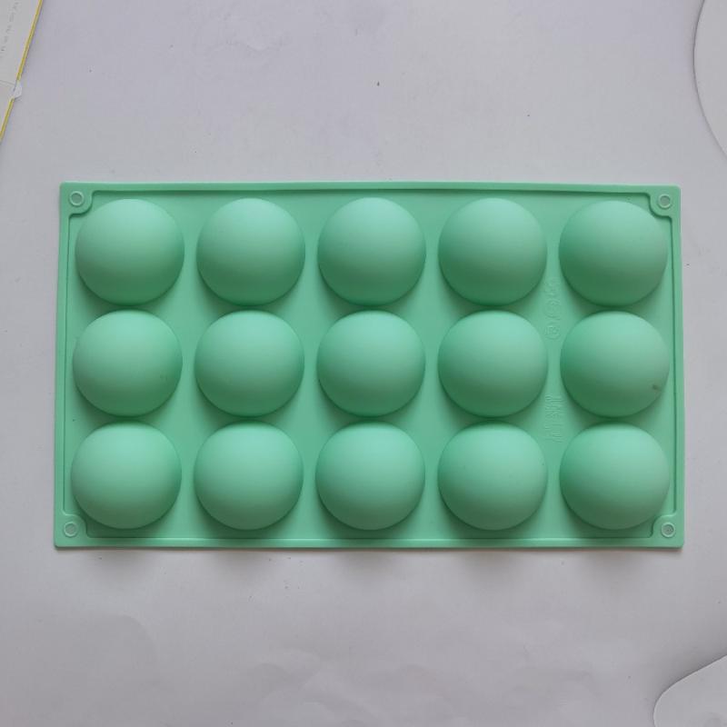 3D Ball Round Half Sphere Silicone Mold For Diy Baking Pudding Mousse Chocolate Eco-Friendly Cake Mold Kitchen Accessories Tools