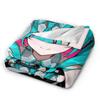 Manga Hatsunes Mikus Blanket Flannel Throw Blankets Airplane Travel Personalised Soft Warm Bedsprea,