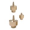 Brass Fountain Nozzle Rust Resistance Easy Installation Universal Fit Sprinkler