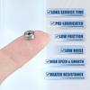 TWO 2x6x2.5mm Single Row Deep Groove Ball Bearings Universal Metal Shield