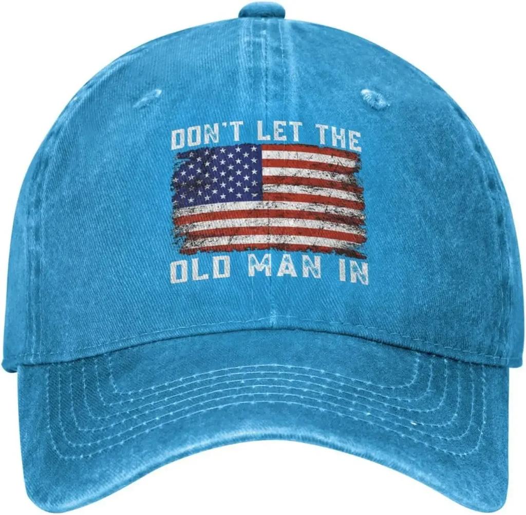 Old Man Hat Dont Let Old Man In Hat for Women Baseball Hats Vintage Hat