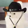 Outdoor Adjustable Pet Dog Hat Summer Pet Accessories Dogs Cat Caps Cowboy Hats