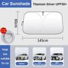 Windshield Sunshade 1992-2025 For Ford Econoline E-Series Van & Motorhome E-150 E-250 E-350 E-450 Sun Shade Blocks UV Rays