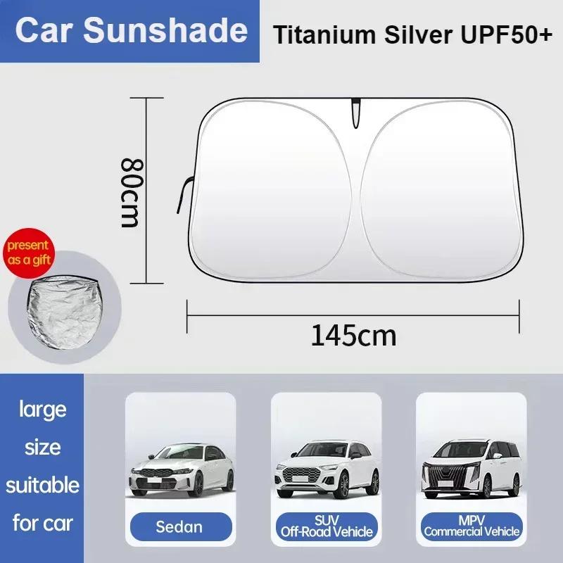 Windshield Sunshade 1992-2025 For Ford Econoline E-Series Van & Motorhome E-150 E-250 E-350 E-450 Sun Shade Blocks UV Rays