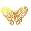 12 Pieces/Set Insect Shape Wall Sticker Hollow Decorative Glossy ulation Vivid Lifelike Home Festival Decal Ornament
