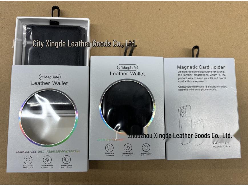 MagSafe Magnetic Tri-Fold Wallet Case for iPhone 16 with Multi-Card Slots and Stand