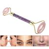 Natural Jade Roller for Face Eye Massage Anti Aging Wrinkle Massager Rose Crystal   Amethyst