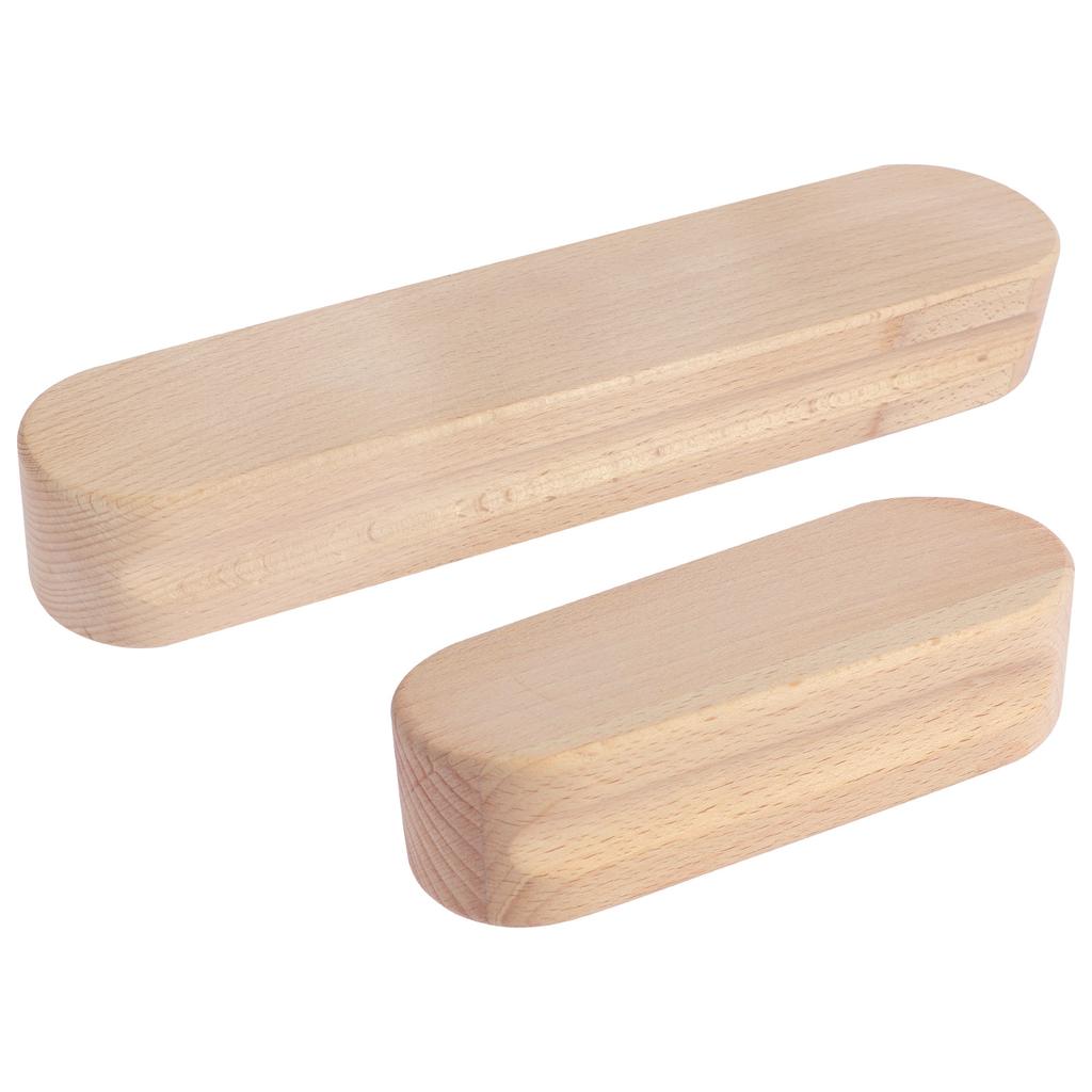 Beech Wooden Tailors Clapper Sewing Quilting Tools Double Sided Pressing Pad for Quilting Sewing Ironing Fabric Accessories